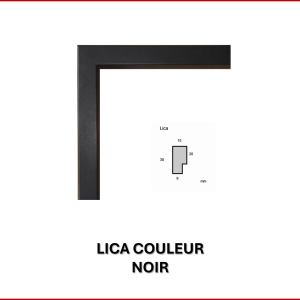 Cadre – Lica 20 – Cadre bois noir