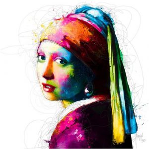 Affiche – Patrice Murciano – Weermer pop – 30x30cm