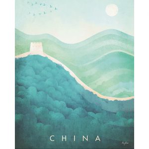Affiche – Henry Rivers – China – 30x40cm