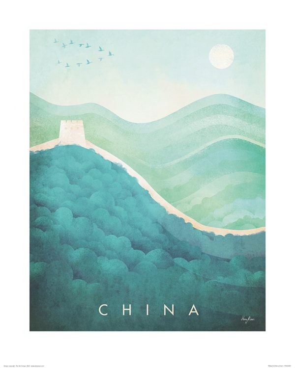 Affiche – Henry Rivers – China – 30x40cm