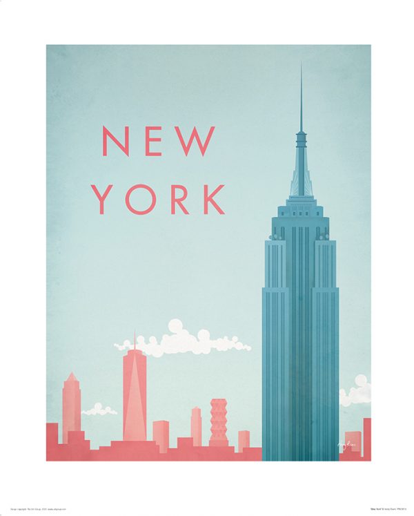 Affiche – Henry Rivers – New York – 30x40cm