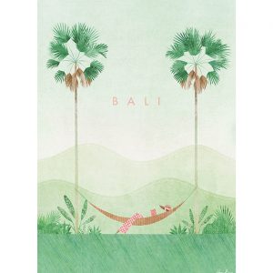 Affiche – Henry Rivers – Bali – 30x40cm