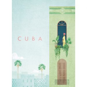 Affiche – Henry Rivers – Cuba – 30x40cm