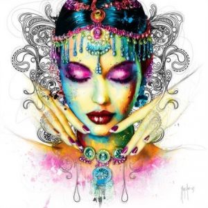 Affiche – Patrice Murciano – Bollywood – 30×30 ou 70x70cm