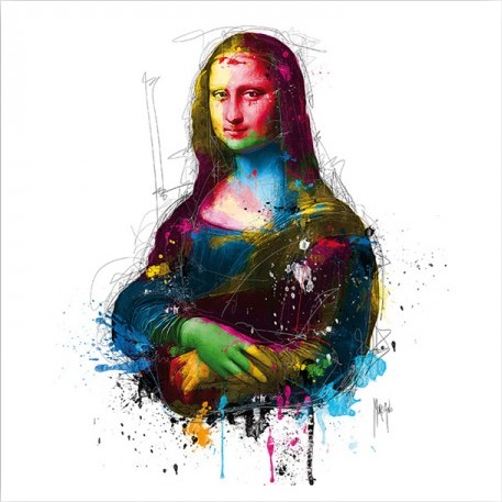 Affiche – Patrice Murciano – Da Vinci pop – 30x30cm