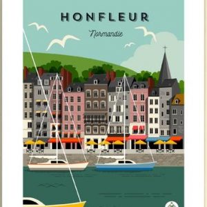 Affiche – Les Petits Yéyés – Honfleur – 30x40cm