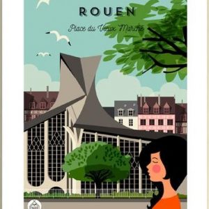 Affiche – Les Petits Yéyés – Rouen – 30x40cm