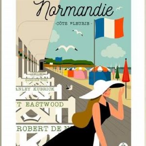 Affiche – Les Petits Yéyés – Normandie – 30x40cm