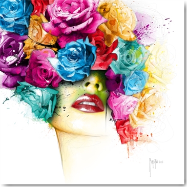 Affiche – Patrice Murciano – La vie en rose – 30×30 ou 70x70cm
