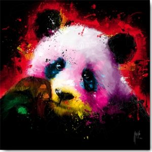 Affiche – Patrice Murciano – Panda pop – 30x30cm