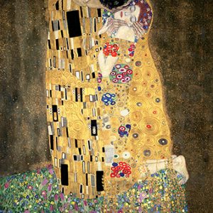 Affiche – Gustav Klimt – Le baiser – 60x80cm