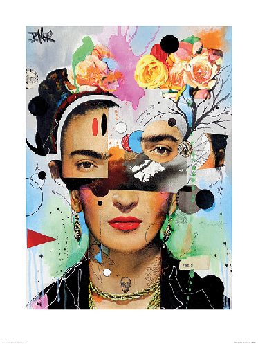 Affiche – Loui Jover – Kahlo Anaylitica – 60x80cm