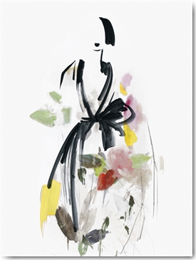 Affiche – Wilson Aimee – Fashion Flowers 1 – 60×80 ou 30x40cm