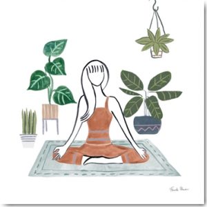 Affiche – Farida Zaman – Self care 2 – 30x30cm