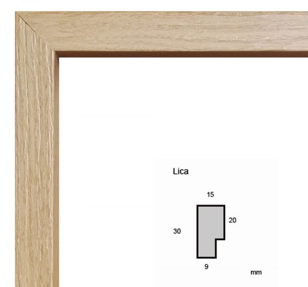 Cadre – Lica Chêne – Cadre bois chêne clair