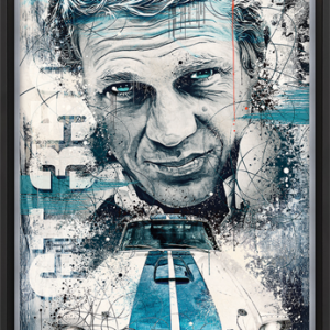 Image encadrée – Sylvain Binet – Mustang – 80x120cm