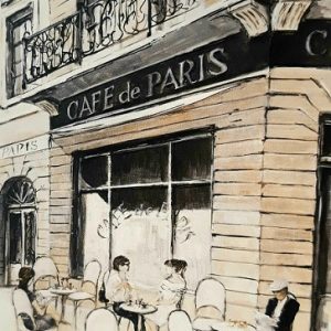 Toile – Café de Paris – 60x80cm