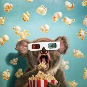 Affiche – Lucia Heffernan – 3D Movie – 30x30cm