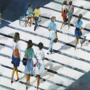 Toile – Passage piétons – 70x90cm