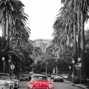 Affiche – Gasoline images – Boulevard in Hollywood – 30×40 ou 50x70cm