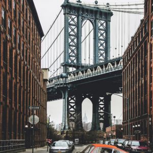 Affiche – Gasoline images – By the Manhattan Bridge – 30x40cm ou 50x70cm