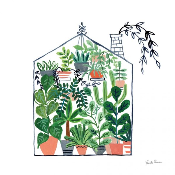 Affiche – Farida Zaman – Greenhouse 2 – 30x30cm