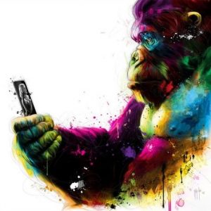 Affiche – Patrice Murciano – New Kong – 30x30cm