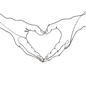 Affiche – Louise Nisbet – Love – 30x40cm