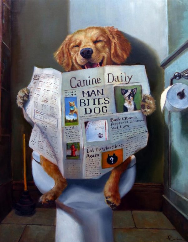 Affiche – Lucia Heffernan – Dog Gone Funny – 30x40cm