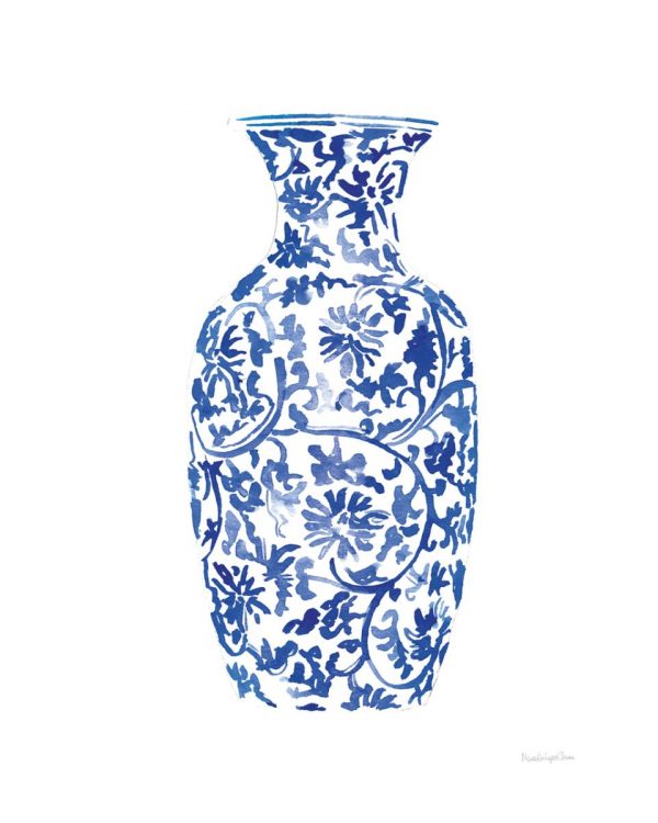 Affiche – Mercedes Lopez Charro – Chinoiserie Vase II – 30x40cm