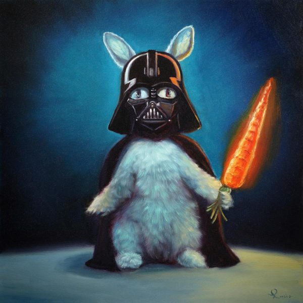 Affiche – Lucia Heffernan – Bunny Vader – 30x30cm ou 60x60cm