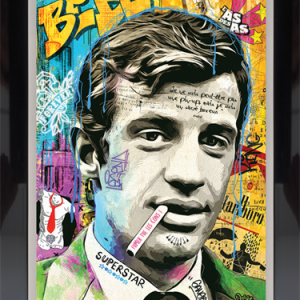 Image encadrée – Romaric – Belmondo – 50x70cm