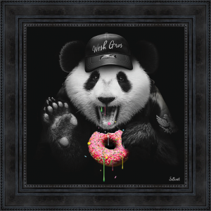 Image encadrée – Sylvain Binet – Donuts – 40x40cm