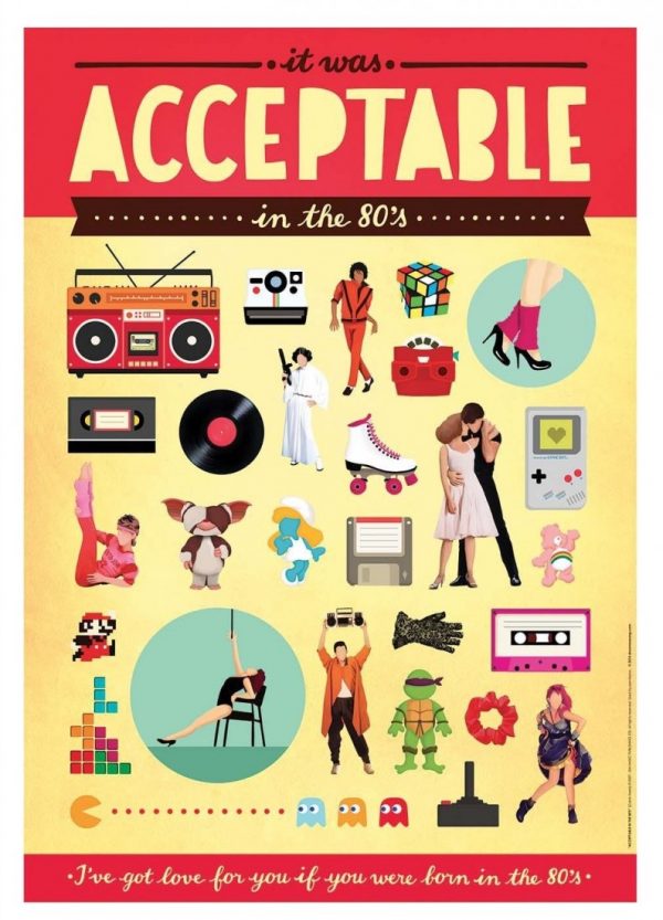 Affiche – Nour Tohme – Acceptable – 30x40cm
