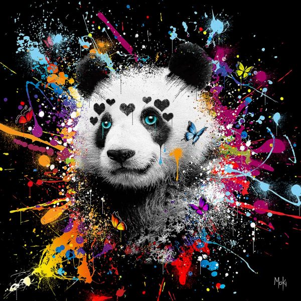 Affiche – Moki – Panda Pop – 30x30cm