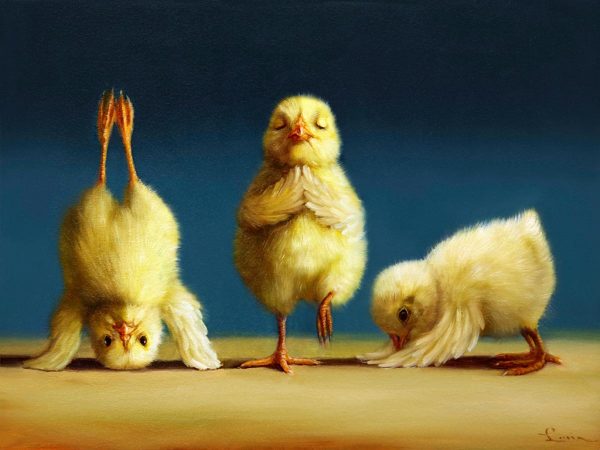 Affiche – Lucia Heffernan – Yoga Chicks – 30x40cm