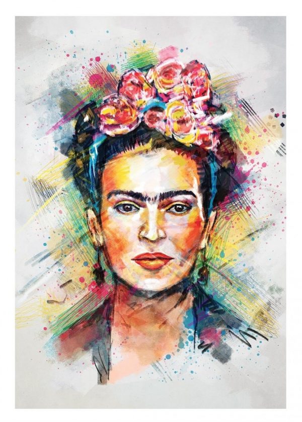 Affiche – Tracie Andrews – Frida Kahlo – 30x40cm ou 50x70cm