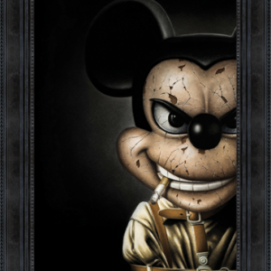 Image encadrée – A.Granger – Bad Mouse – 40x60cm