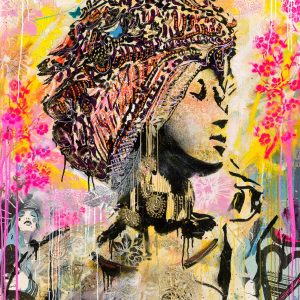 Affiche – Nick Twaalfhoven – African Summer Queen: Junie – 40x50cm
