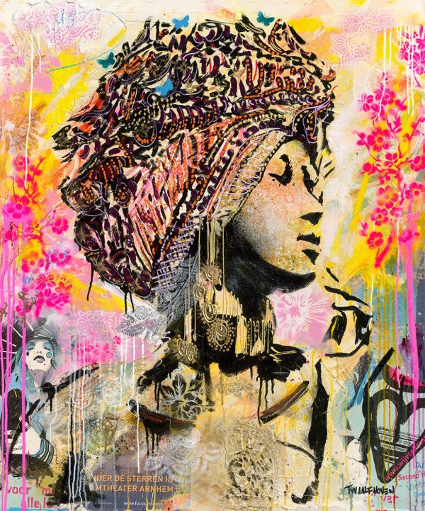 Affiche – Nick Twaalfhoven – African Summer Queen: Junie – 40x50cm