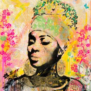 Affiche – Nick Twaalfhoven – Africazn summer queen: Augustus – 40x50cm