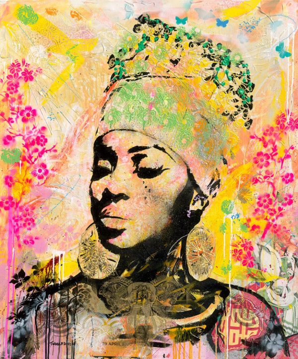 Affiche – Nick Twaalfhoven – Africazn summer queen: Augustus – 40x50cm