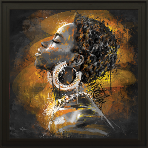 Image encadrée – Romaric – Emilia – 80x80cm