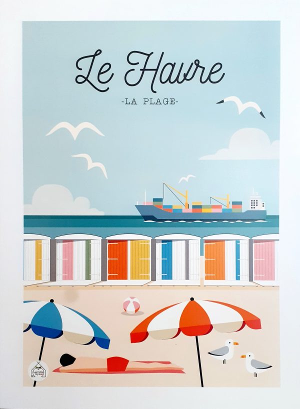 Affiche – Les Petits Yéyés – Le Havre – 30x40cm