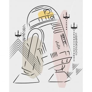 Affiche – Star Wars – R2 D2 – 40x50cm