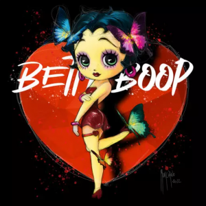 Affiche – Patrice Murciano – Betty boop – 30x30cm