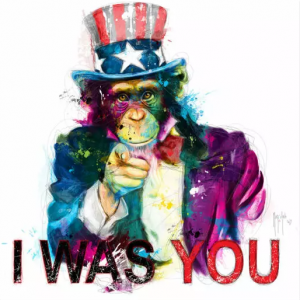 Affiche – Patrice Murciano – Uncle Sapien – 30x30cm