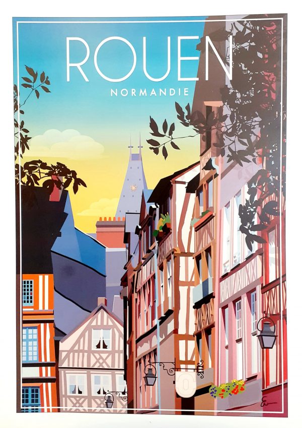 Affiche – Atelier G – Rouen – 29.7x42cm