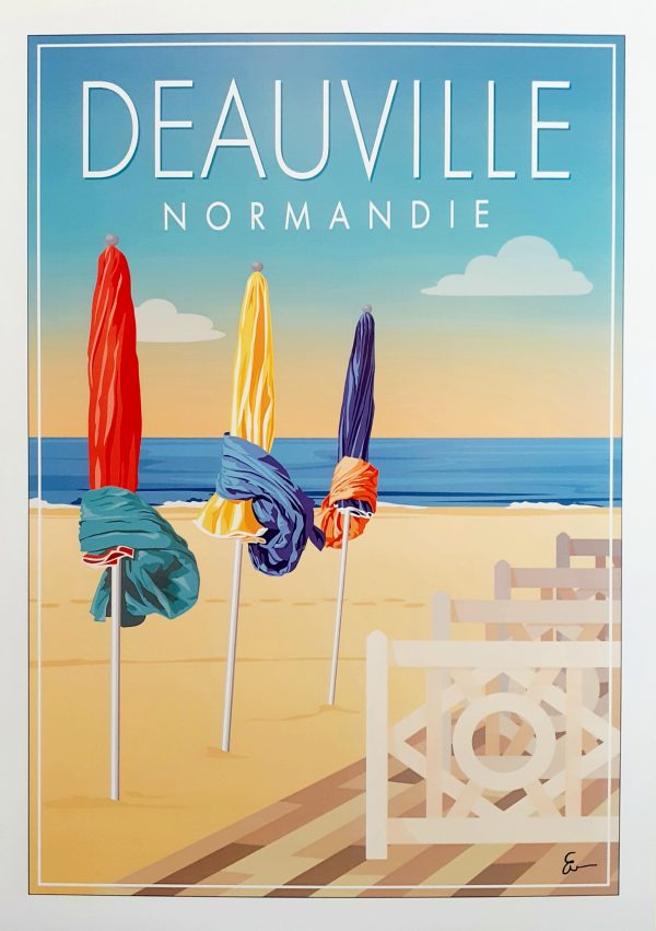 Affiche – Atelier G – Deauville – 29.7x42cm