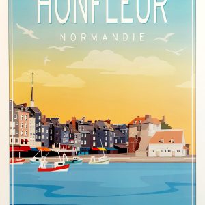 Affiche – Atelier G – Honfleur – 29.7x42cm